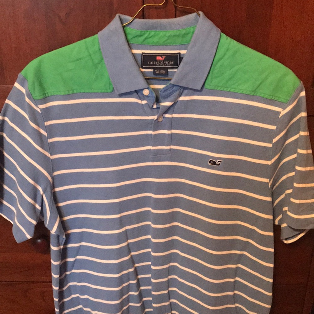 Vineyard Vines striped polo, Excellent condition